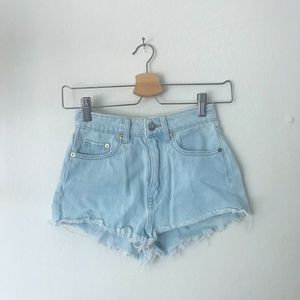 High Waisted H&M Jean Shorts